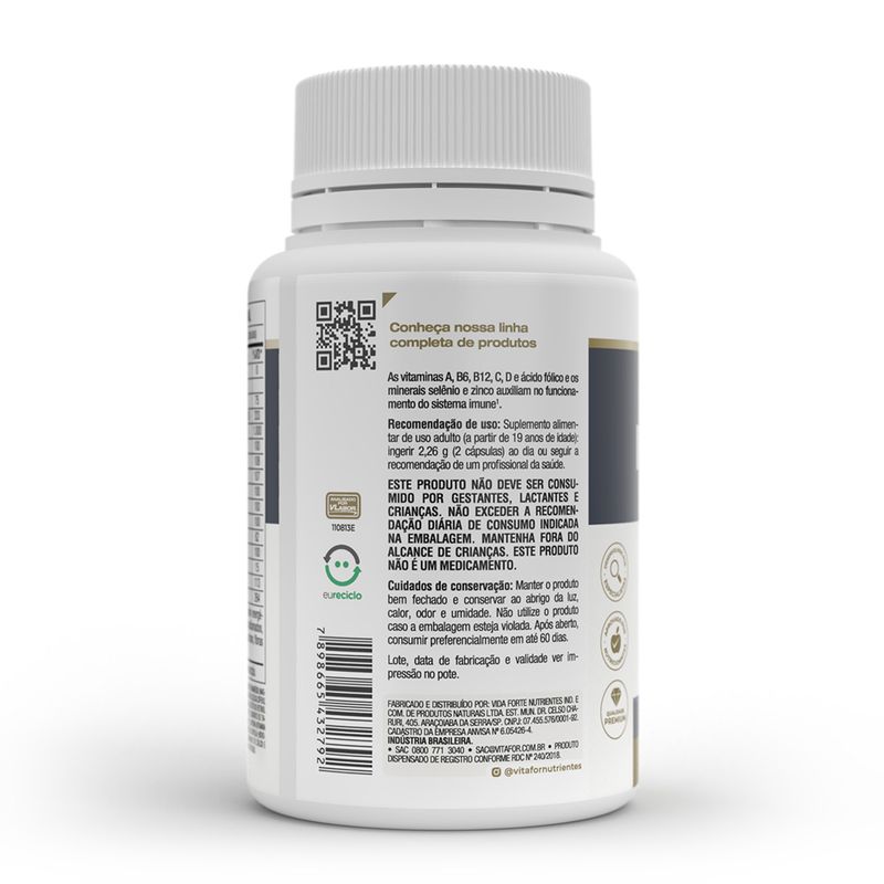 Imunomult Multivitamínico - 120 cap - Vitafor