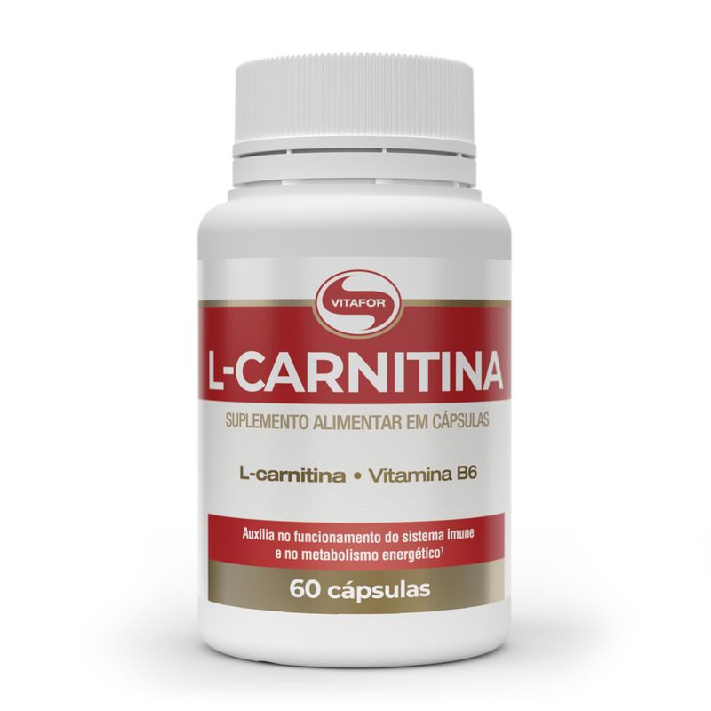 L-Carnitina - 60 cap - Vitafor